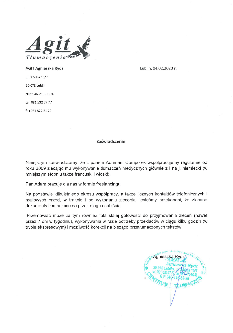 Referencja 2